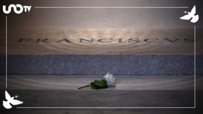 Esta es la tumba del Papa Francisco.