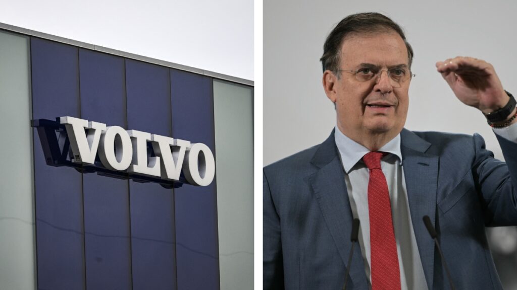 El canciller Marcelo Ebrard anunció que Volvo aumentará su inversión en México, alcanzando los mil millones de pesos en su planta de Nuevo León.