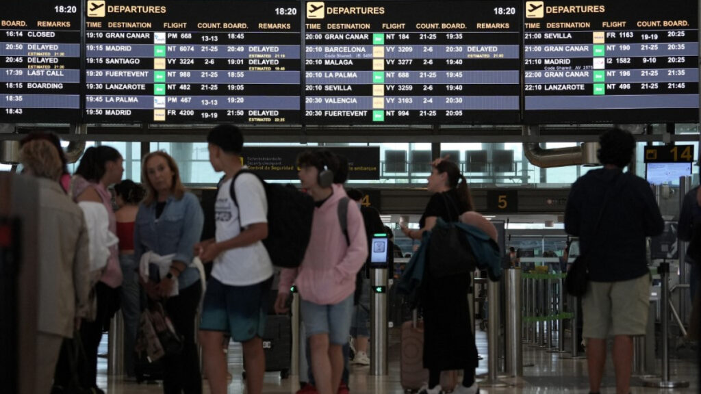 Demoras en vuelos España-México por apagón masivo en península ibérica