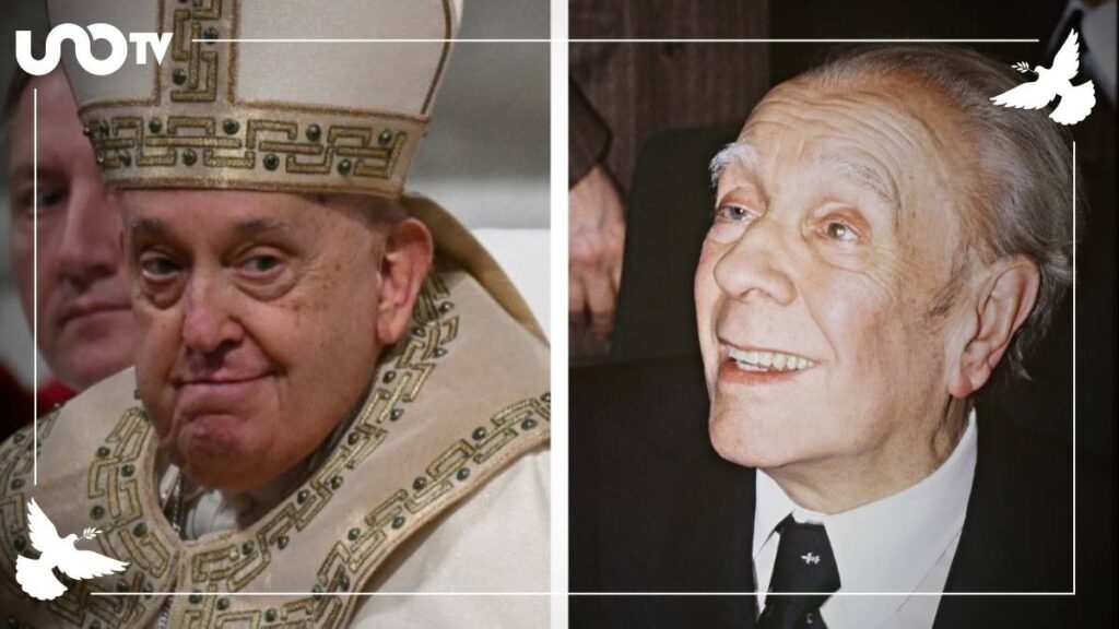 Cuando Jorge Luis Borges y el Papa Francisco se encontraron