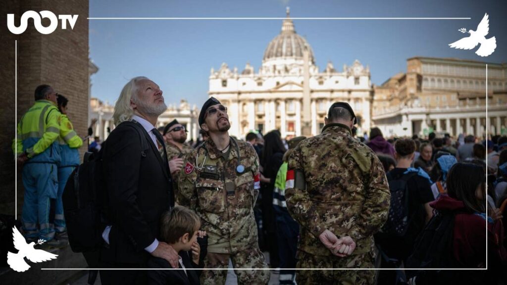 Julian Assange Funeral Papa