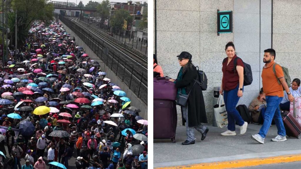 Aerolíneas ofrecen flexibilidad ante protestas en AICM