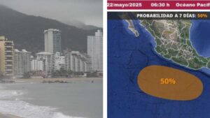 Vigilan tres estados por posible formación de ciclón Alvin: ubicación en tiempo real