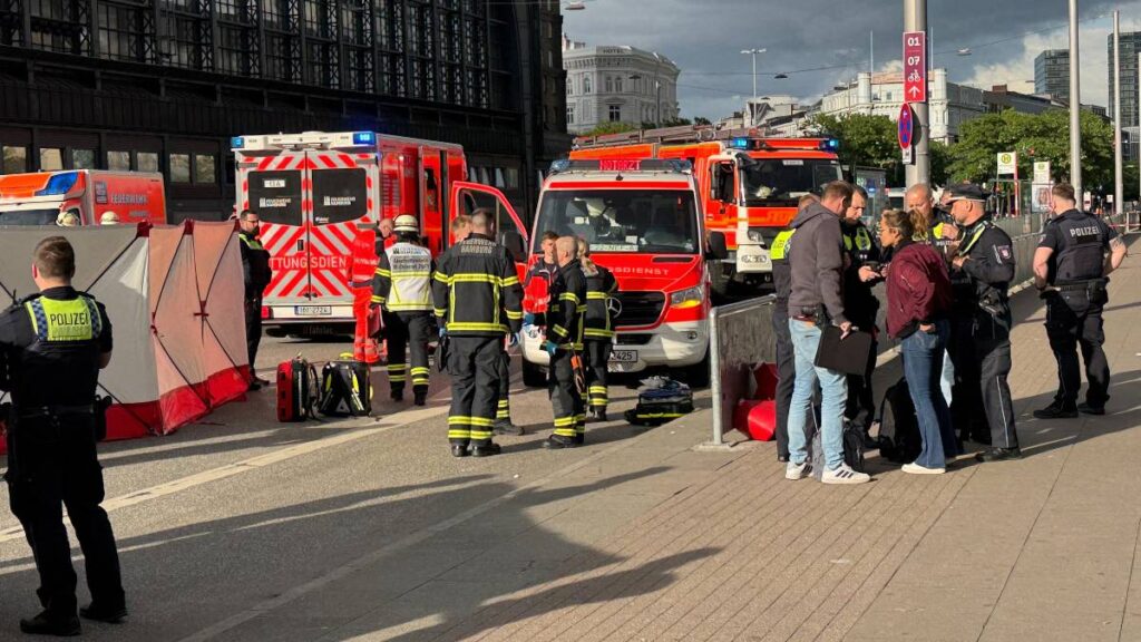Heridos en estado crítico por ataque en Hamburgo