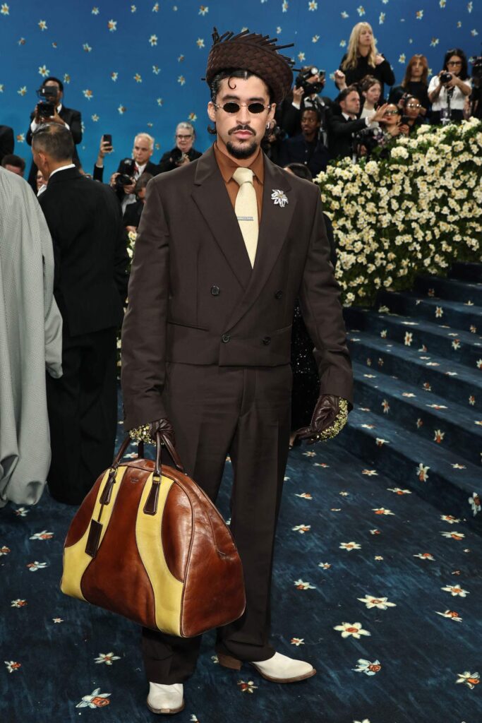 Bad Bunny in the Met Gala 2025.