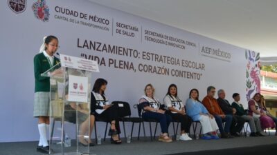 El Gobierno de la Ciudad de México (CDMX) puso en marcha la estrategia “Vida Plena, Corazón Contento”.