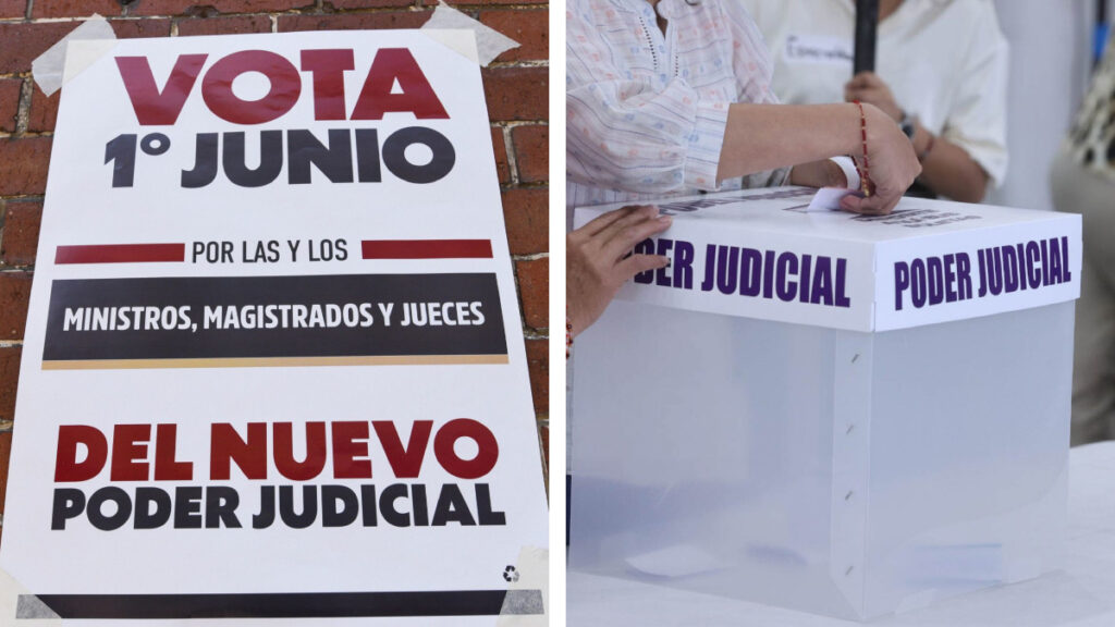 centros de votaciones en la elección judicial del 1 de junio