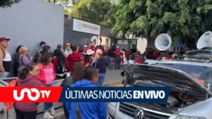 Sigue en vivo las movilizaciones de la CNTE este lunes; hay bloqueos en CDMX