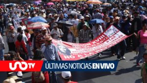 CNTE, transportistas y sindicatos colapsan calles de Morelia, Michoacán; sigue las protestas minuto a minuto