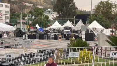 Colapsa escenario en la GAM