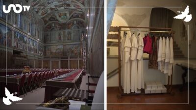 La Capilla Sixtina y la Sala de Lágrimas están listas para el cónclave. Ramiro Escoto