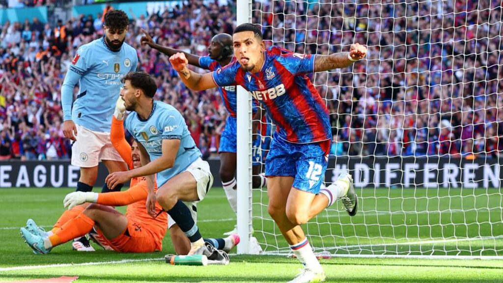 Crystal Palace hace historia al vencer al Manchester City y es campeón de la FA Cup