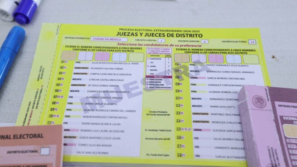 Elección judicial 2025