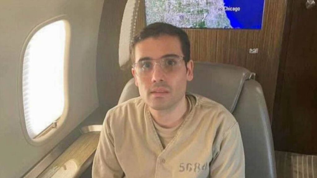 Ovidio Guzmán, hijo del "Chapo" Guzmán.