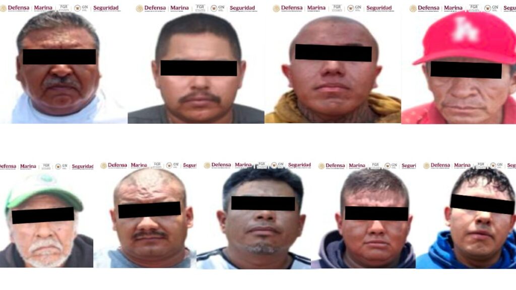 Detienen a 9 tras cateos contra huachicoleo en Salamanca, Guanajuato; aseguran armas, vehículos y contendores