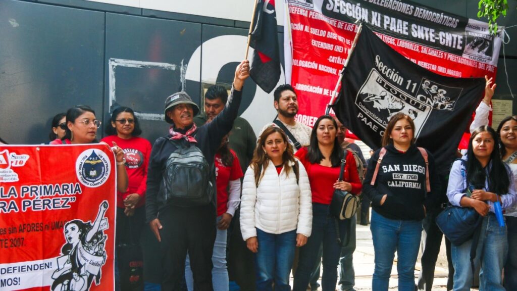 ¿Dónde habrá protestas de la CNTE este martes 27 de mayo de 2025?