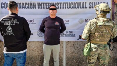 Detención del "Chuy" en Sinaloa.