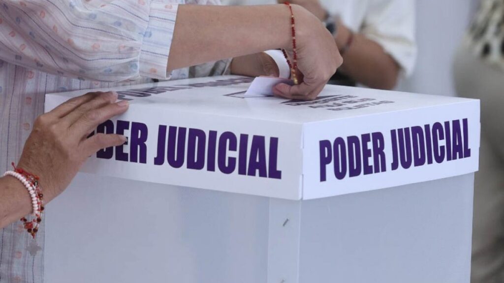 Pamela Cerdeira explica que hay una contienda que pasa casi desapercibida: la elección de integrantes del Poder Judicial donde se enfrenta Morena contra Morena.