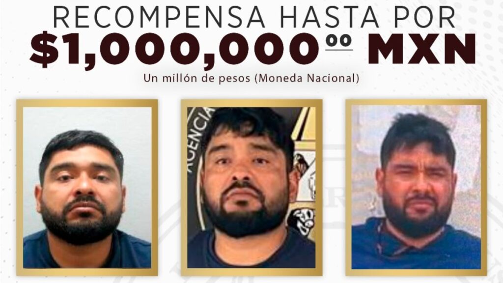 Fiscalía de Sonora ofrece 1 millón de pesos de recompensa por recaptura del “Ponchis”; hay 4 detenidos