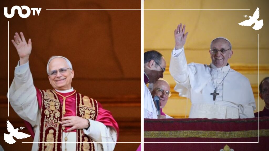 ¿Cómo fueron las apariciones de Francisco y León XIV? AFP