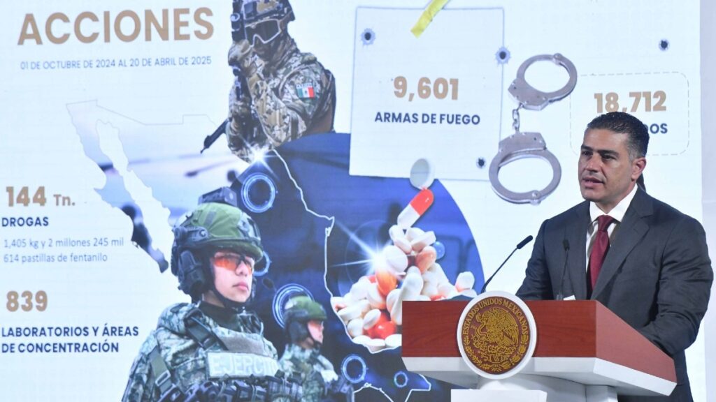 Harfuch acusó la liberaci+on de 100 presuntos delincuentes. Cuartoscuro