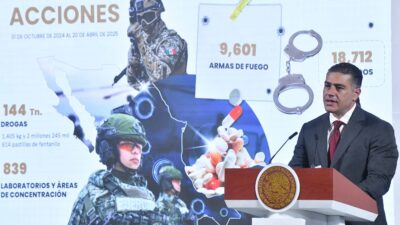 Harfuch acusó la liberaci+on de 100 presuntos delincuentes. Cuartoscuro