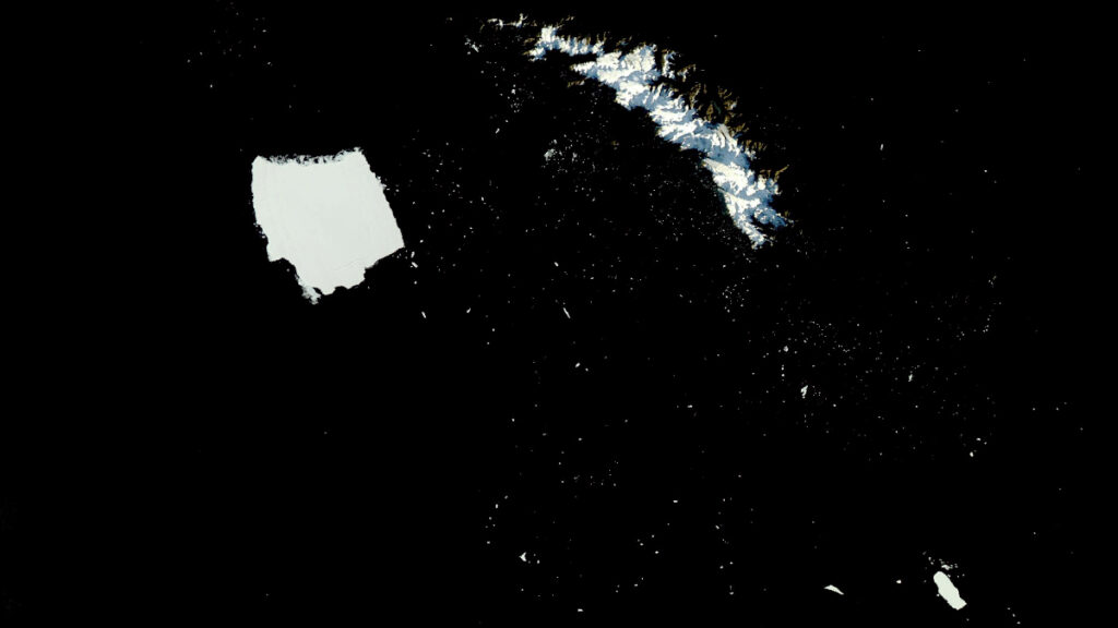 El iceberg más grande del mundo se rompe: foto revela miles de fragmentos