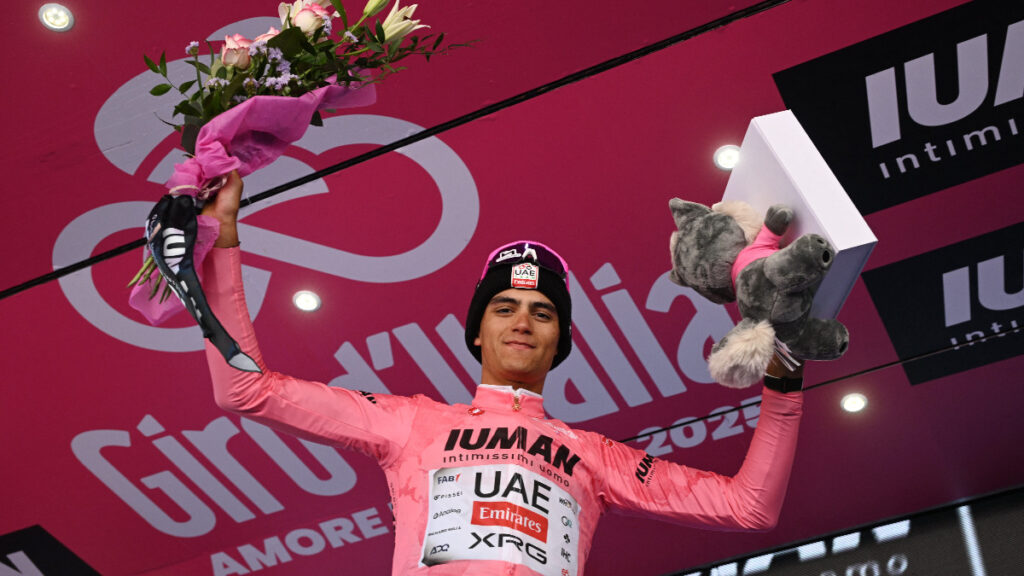 ¡Isaac del Toro está a dos días de coronarse en el Giro de Italia 2025!