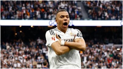 Kylian Mbappe le da tres puntos al Real Madrid | Reuters