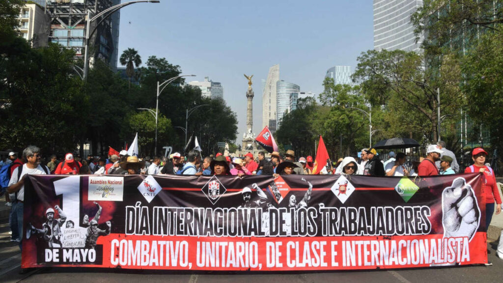 CNTE convoca a megamarcha en la CDMX.