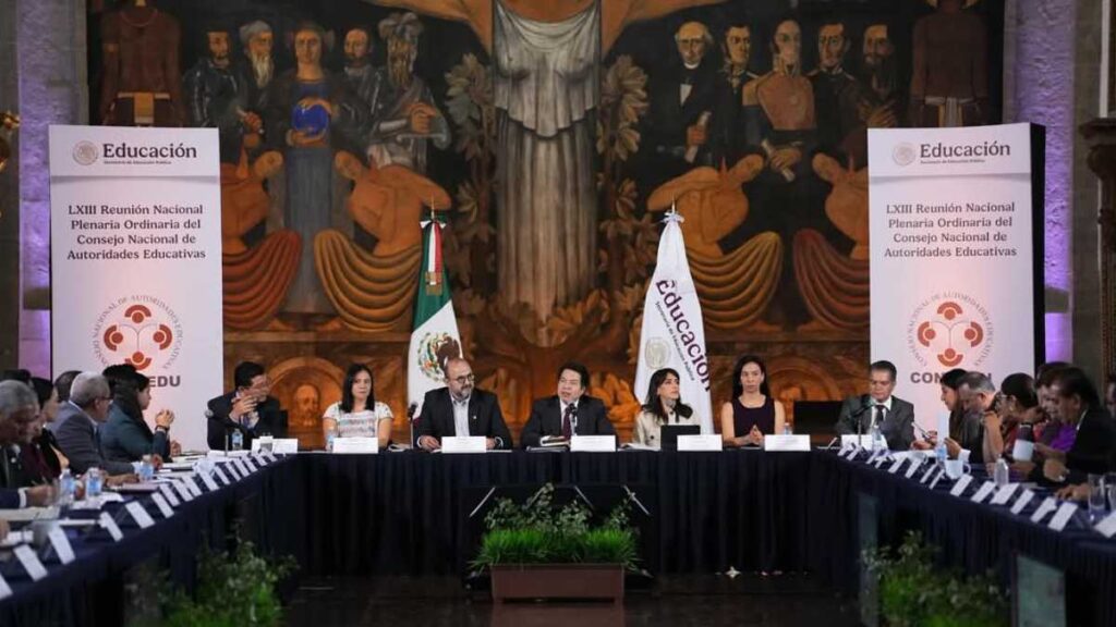 Mario Delgado, secretario de Educación Pública.