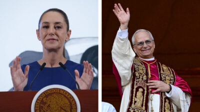 Sheinbaum felicita al nuevo Papa León XIV