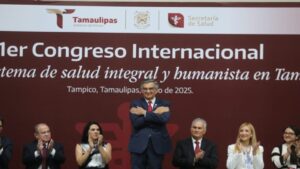 Américo Villarreal inaugura Congreso Internacional de Salud en Tamaulipas