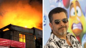 Llamas de 5 metros y humo denso: así fue el incendio en escuela de Carlos Espejel