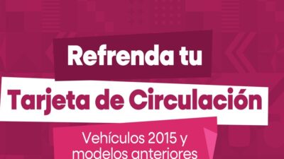 Refrenda Tu Tarjeta De Circulación En Bc