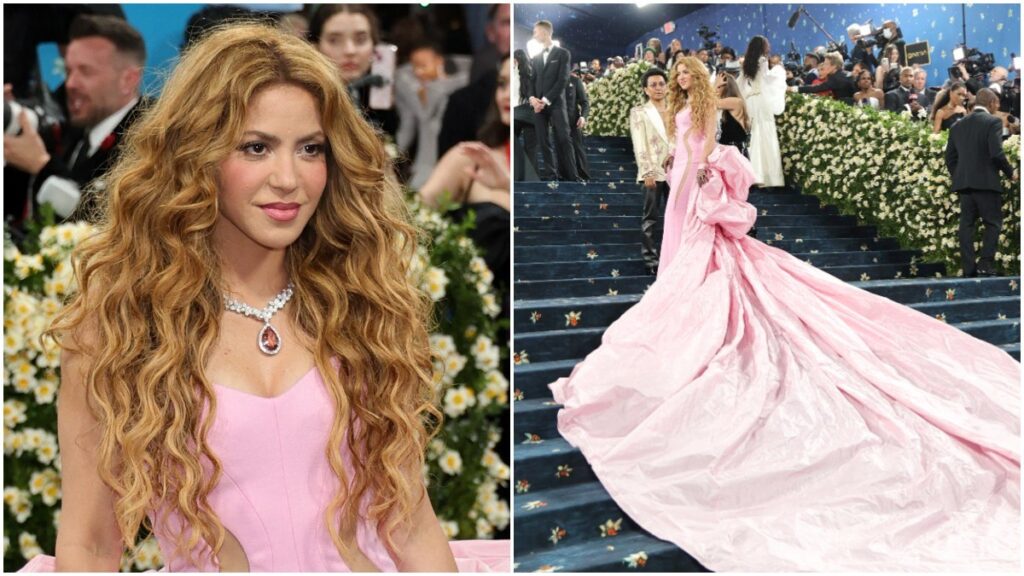 Shakira steals looks with a pink princess dress at Met Gala 2025: Photos- Unotv Shakira steals looks with a pink princess dress at Met Gala 2025: Photos- Unotv