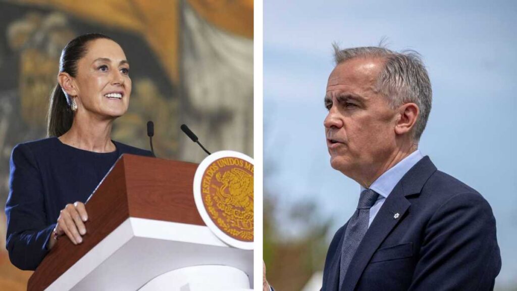 Sheinbaum tiene primera llamada con Mark Carney