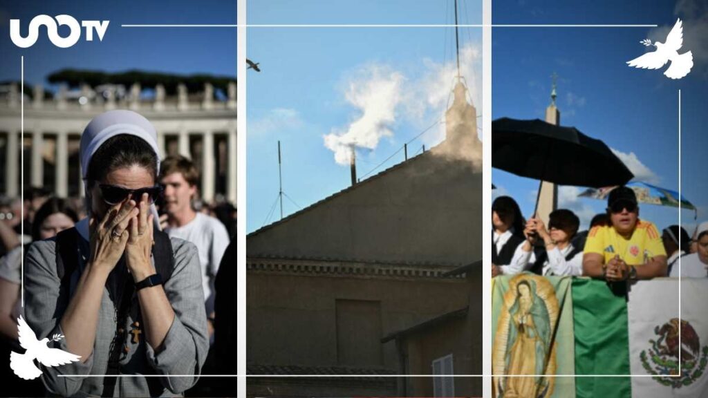 Se emite humo blanco de la Capilla Sixtina. Especial.