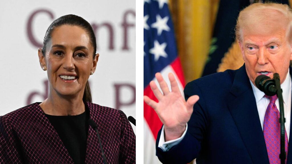 TRump y Sheinbaum