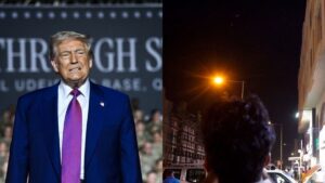 Trump califica de “muy débil” el ataque de Irán a base estadounidense