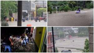 Remanentes de la tormenta tropical Barry provocan inundaciones en San Luis Potosí: VIDEOS
