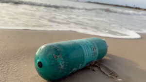 Denuncian contaminación en el Golfo de México por restos del cohete SpaceX