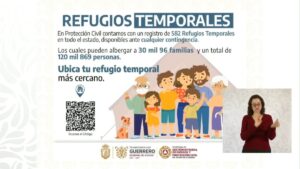 Habilitan refugios temporales en Oaxaca y Guerrero por huracán Erick; consulta la lista aquí