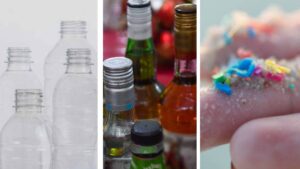 Estudio sorprende al revelar más microplásticos en botellas de vidrio que en plástico