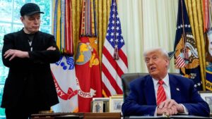 Trump vs Musk: se atacan públicamente y las acciones de Tesla se desploman