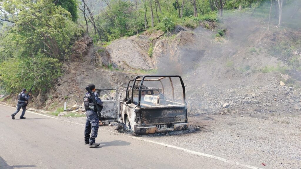 Emboscada en Chiapas deja cinco policías estatales muertos en Frontera Comapala
