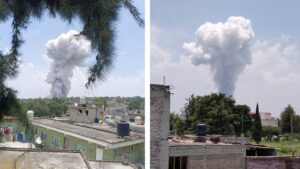 Última hora: fuerte explosión por pirotecnia en este estado; video