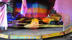 Falla juego mecánico en la Expo Guadalupe en Nuevo León; reportan 2 heridos