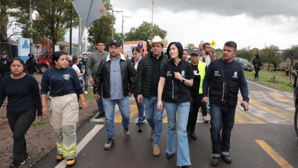 Atención a familias afectadas por las lluvias.