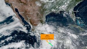 Huracán Erick categoría 2: apps y mapas para seguir su trayectoria en tiempo real desde tu celular